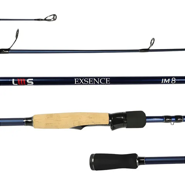 LUMIS VARA EXSENCE SPIN 10-37GR 10-25LB 6' IM8 AZUL