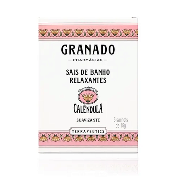 GRANADO SAIS DE BANHO CALÊNDULA 5 SACHÊS 15G CADA