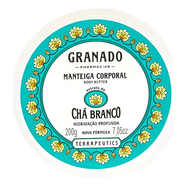 GRANADO ESFOLIANTE TERRAPEUTICS CHÁ BRANCO 200G