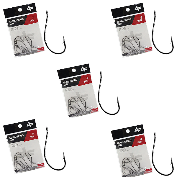 ALBATROZ KIT 5 CARTELAS ANZOL MARUSEIGO WR N16 BLN 25UN