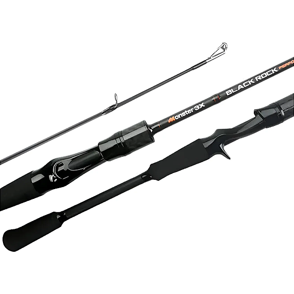 MONSTER 3X VARA PESCA BLACK ROCK CAST 631 28g 12LBS INTEIRA