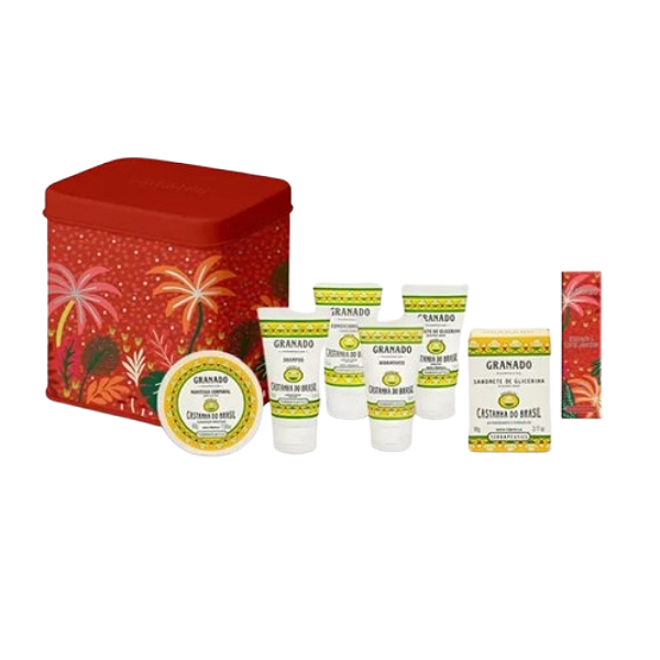 GRANADO KIT LATA TERRAPEUTICS BERGAMOTA E FLOR DE LARANJEIRAS