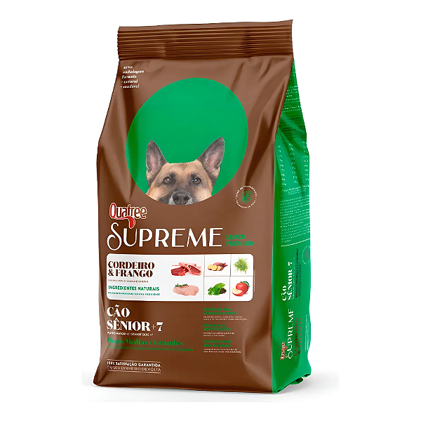 QUATREE SUPREME SENIOR +7 CÃES RMG 15KG