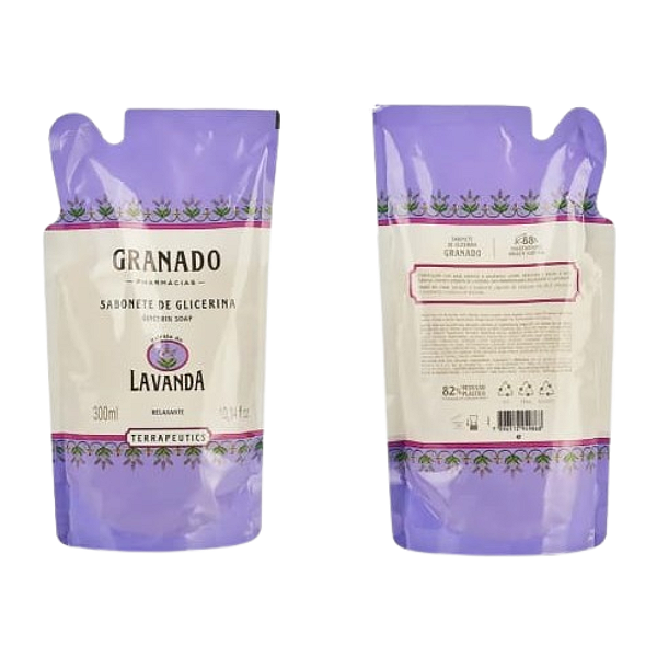 GRANADO REFIL SABONETE LÍQUIDO GLICERINA LAVANDA 300ML