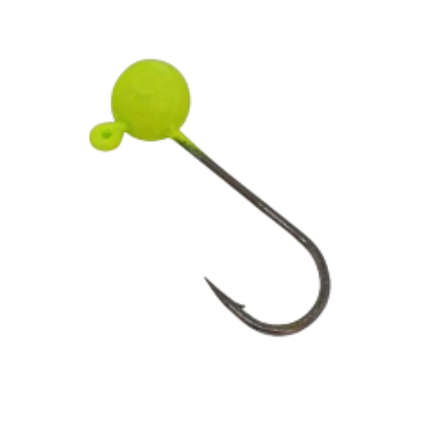 CHUMBADA ANZOL JIG HEAD 3/0 60° ESF AMARELA ANZOIS 25G