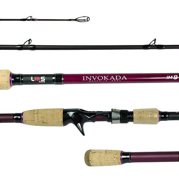 LMS VARA INVOKADA PRO 8'0" CAST 60-170G 20-50LB 2PCS PURPLE
