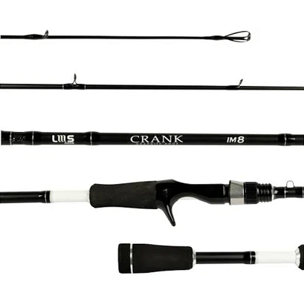 LMS VARA CRANK IM8 6'3" CAST 6-17lb  7-28G 1PC COLOR WHITE