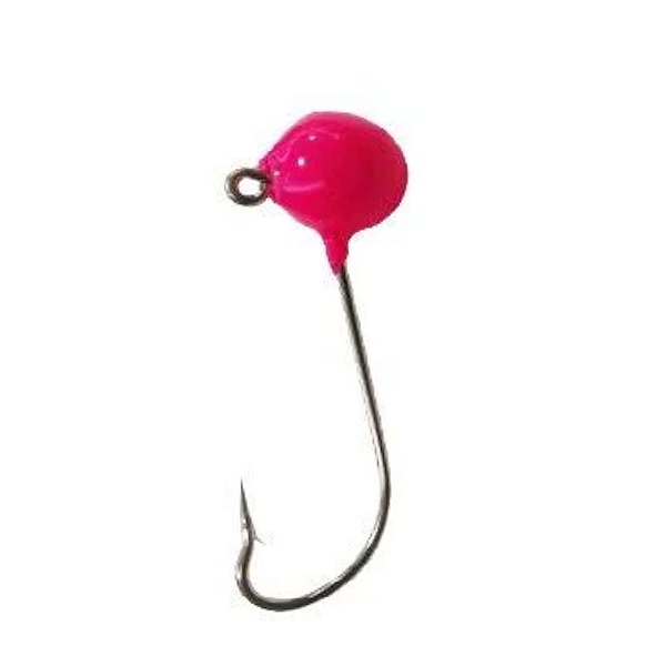 CHUMBADA ANZOL JIG HEAD 3/0 90° ESFÉRICO 2G ROSA