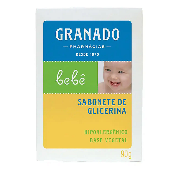 GRANADO SABONETE GLICERINA BEBE 90GR