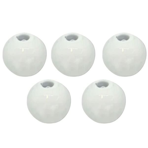 KIT 5 UN CHUMBADA POITA ILHÓS 40G BRANCO