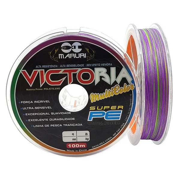 KIT 5 UN MARURI LINHA MULT VICTORIA 8XPE MULTICOLOR 0,30