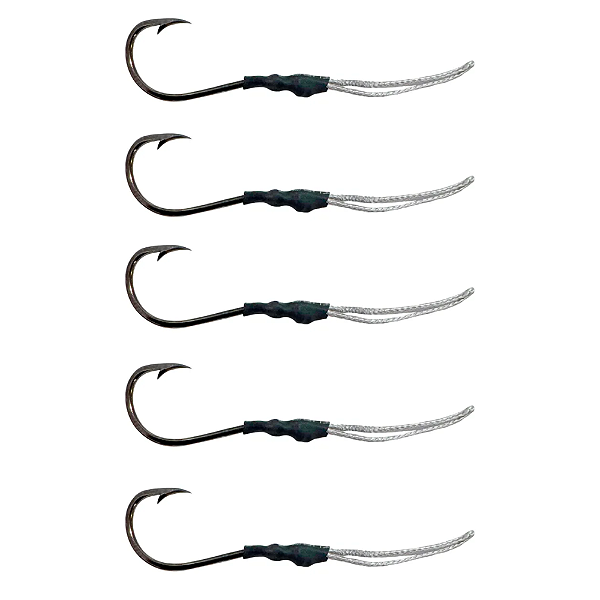 KIT 5UN MORIAH PESCA SUPORTE HOOK UNIDADE ANZOL 08