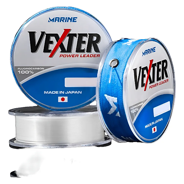 MARINE LINHA VEXTER POWER LEADER 25.6lb 0.43mm 50m