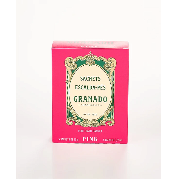 GRANADO SACHET ESCALDA PES PINK 5X15G