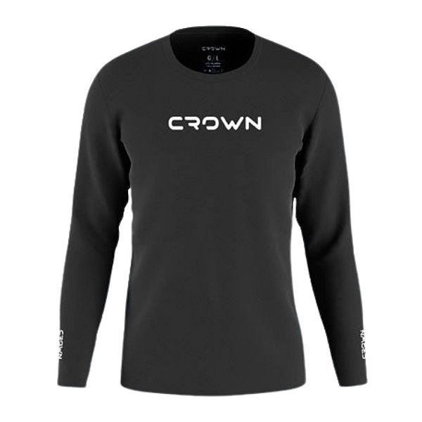CROWN CAMISA POLIAMIDA CROWN M.LONGA PRETA TAM. GG