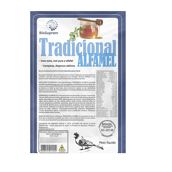 BIOSUPREM TRADICIONAL ALFAMEL 5KG