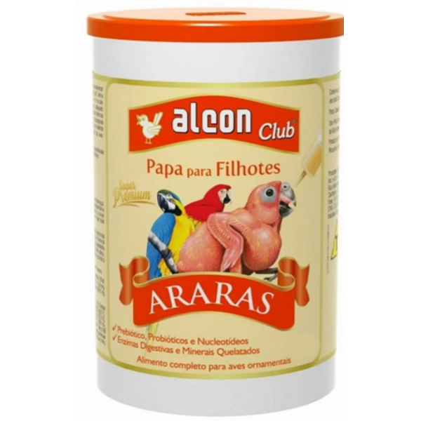 ALCON CLUB PAPA FILHOTES ARARAS 600G