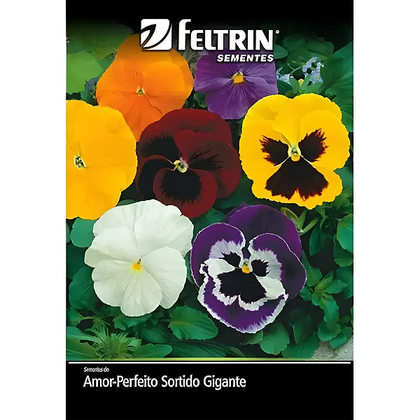 FELTRIN SEMENTE AMOR PERFEITO SORTIDO GIGANTE 1 PCT  70MG