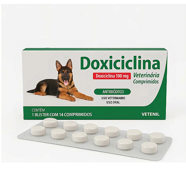 DOXICICLINA VETNIL COMP 100 MG