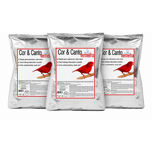KIT BIOSUPREM COR & CANTO VERMELHA 1KG 3UN