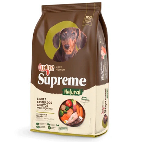 QUATREE SUPREME CAO LIGHT CASTRADO ADULTO RP 2,5KG