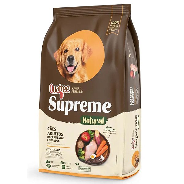 QUATREE SUPREME ADULTOS RMG 20KG