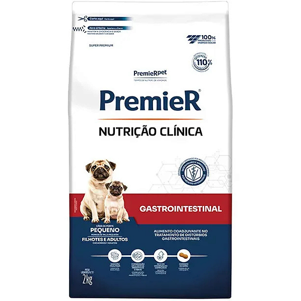 PREMIER NC CAES GASTROINTESTINAL PEQUENO PORTE 2,0 KG
