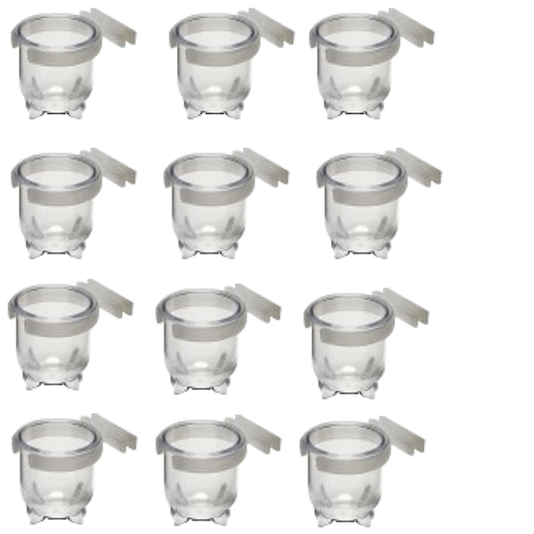 KIT INJETFOUR PORTA VITA GD 30ML CRISTAL PRESILHA NATU 12UN