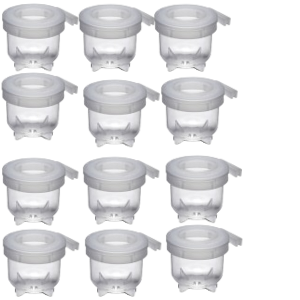 KIT INJETFOUR PORTA VITA SUPER TRINCAO 50ML TAMPA CRISTAL 12UN