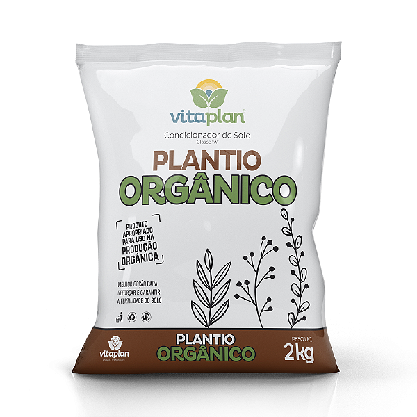 NUTRIPLAN CONDICIONADOR SOLO PLANTIO ORGANICO 2KG UNICA