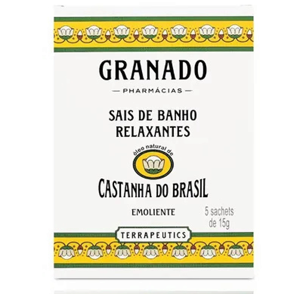 GRANADO SAIS BANHO CASTANHA 5X15G