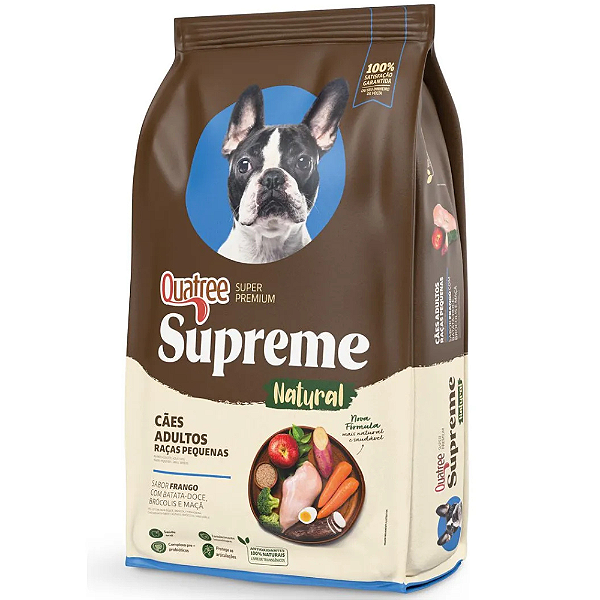 QUATREE SUPREME ADULTOS RAÇAS PEQUENAS 2,5KG