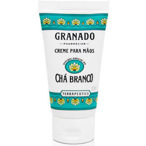 GRANADO CREME PARA MAOS TERRAPEUTICS CHA BRANCO 50ML