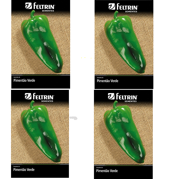 FELTRIN KIT SEMENTE PIMENTAO CASCA DURA IKEDA  400MG 4UN