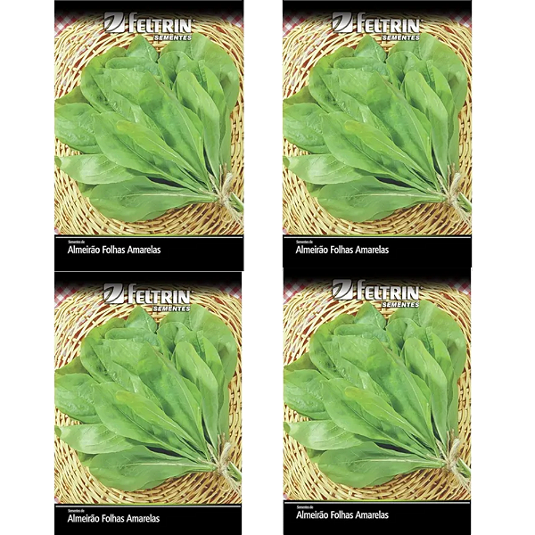 FELTRIN KIT SEMENTE ALMEIRÃO FOLHAS AMARELAS 700MG 4UN