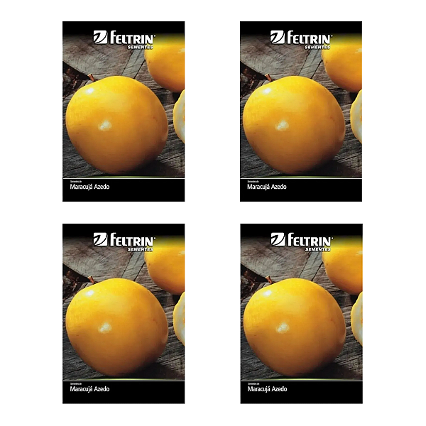 FELTRIN KIT SEMENTE MARACUJA AMARELO 300MG 4UN