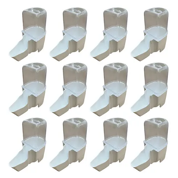 INJETFOUR BEBEDOURO TRANSPORTE MALHA FINA NATURAL 50ML 12UN