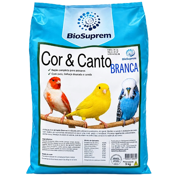 BIOSUPREM COR & CANTO BRANCA 5KG