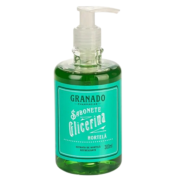 GRANADO SABONETE LIQUIDO GLICERINA HORTELA 300ML