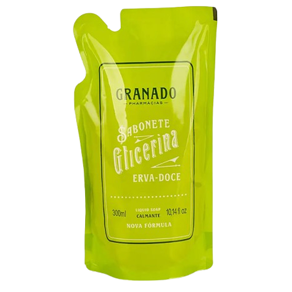 GRANADO REFIL SABONETE LIQUIDO ERVA DOCE 300ML
