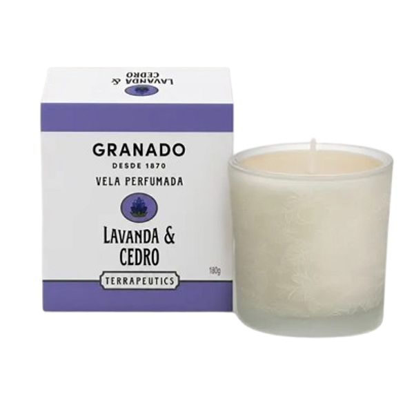 GRANADO VELA TERRAPEUTICS LAVANDA E CEDRO 180G