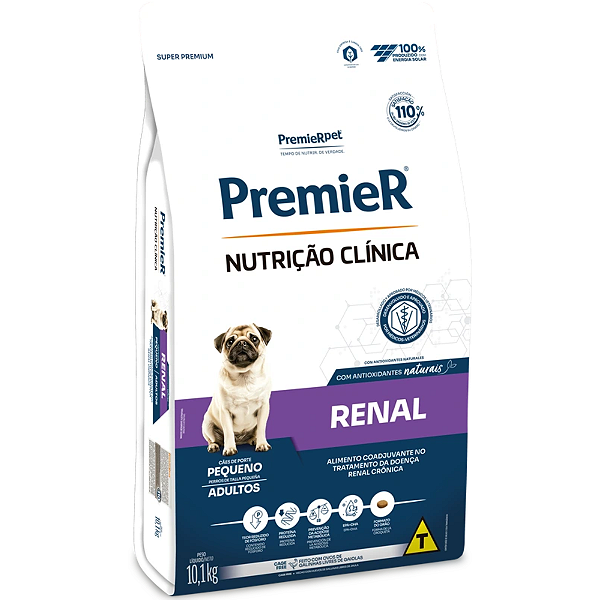 PREMIER NUTRIÇÃO CLINICA RENAL CÃES PORTE PEQUENO - 10,1 KG
