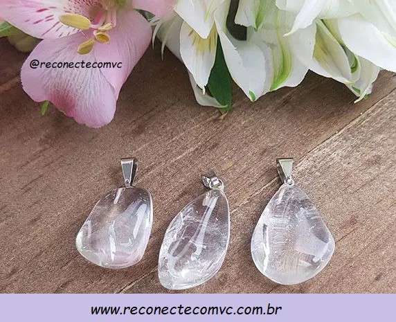 PINGENTE CRISTAL  ROLADO - Intensificador, iluminação e energização