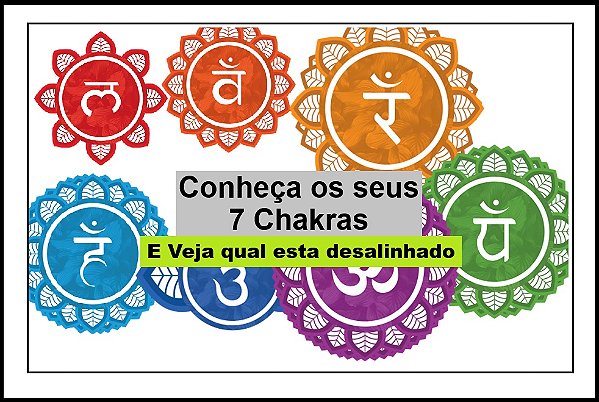 EBOOK SAIBA QUAL CHAKRA ESTÁ DESALINHADO (gratuito na descrição)