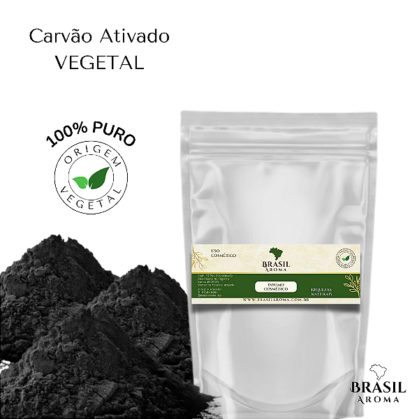Carvão Ativado - 100% Vegetal