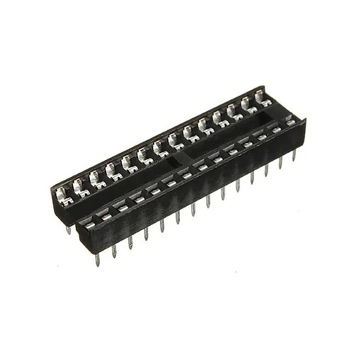 Soquete 28 Pinos para ATMEGA328 DIP-28