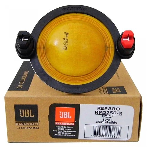 Reparo Original para Driver JBL Selenium 100W RMS 8 Ohms D250X