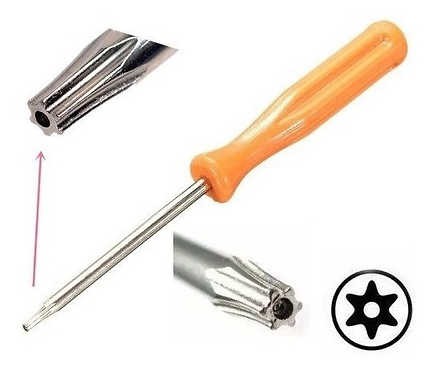 Chave Torx T8 com Furo Para Abrir Ps3 / Ps4 / Xbox 360