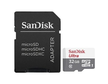 Cartão de Memória SanDisk Ultra MicroSD 32GB Classe 10
