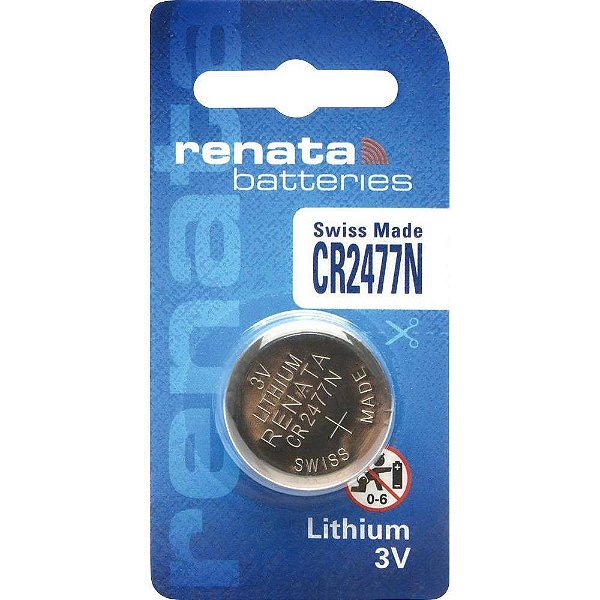 Bateria CR2477N 3v Lithium